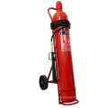 Wheeled 24kg durable gas cartridge CO2 fire extinguishers